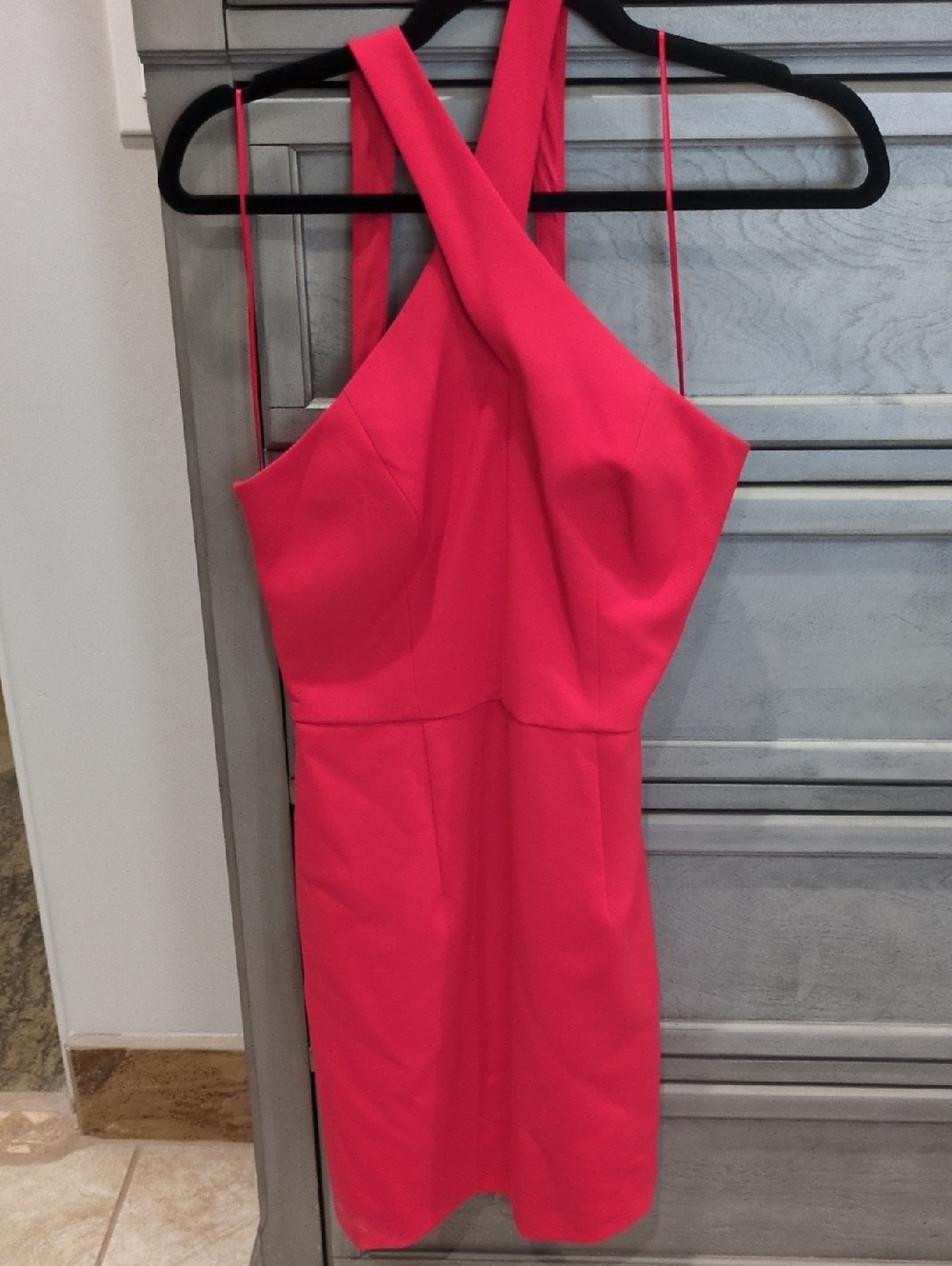 French Connection  Red Dress 6